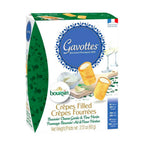 Crispy Gavottes Crêpes Filled With Boursin Cheese