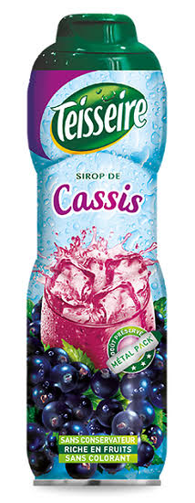 Teisseire Blackcurrant Syrup bottle